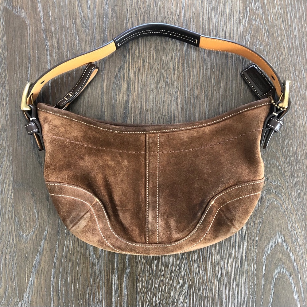 Genuine leather COACH handbag